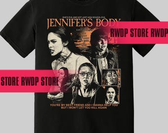 Jennifer's Body Movie T-Shirt 2009 Horror T shirt Cult Classic Horror Merch