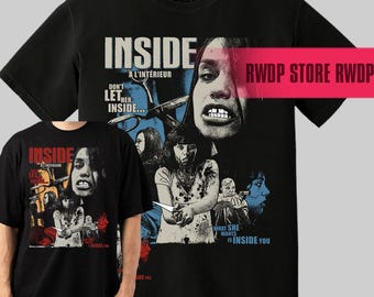 French Horror Inside Movie T-shirt (2007) À l'intérieur Film Horror T shirt