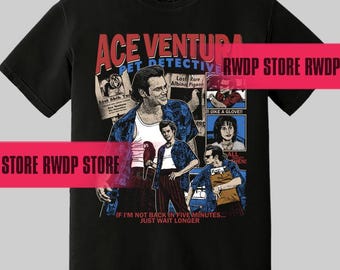 Ace Ventura 1994 T-Shirt | Pet Detective Movie Tee | 90s Comedy Shirt