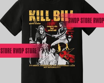 Kill Bill Movie T-shirt (2003) Action Thriller Film T shirt