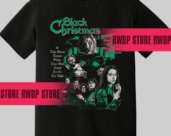 Classic Horror Movie Black Christmas (1974) Unisex Horror film Tee