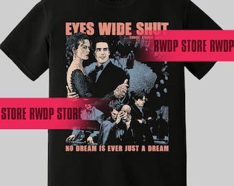 Eyes Wide Shut Movie T-shirt (1999) Mystery Thriller Film T shirt