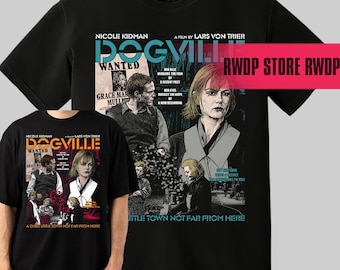 Dogville Movie T-shirt (2003) Classic Crime Film Tees