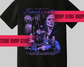 Frankenstein 2025 T-shirt Gothic Body Horror Film Shirt