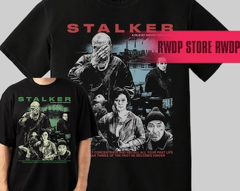 Stalker T-Shirt (1979) Andrei Tarkovsky Stalker Movie T Shirt