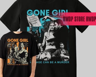 Gone Girl Movie T-shirt Inspired (2025) Mystery Film Tees