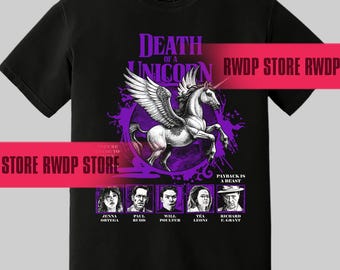 Death of a Unicorn Movie T-shirt (2025) Unisex Horror Fantasy Film T shirt