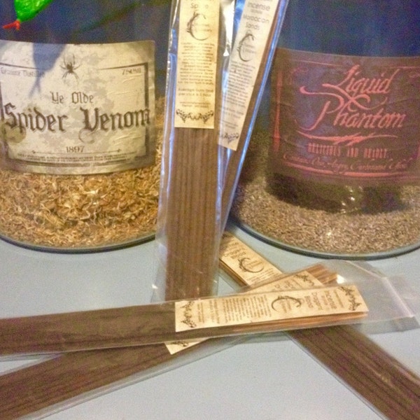 Winter Solstice Incense - 20 Sticks - Hand Dipped, Strongly Soaked Heavily Scented Stick Incense