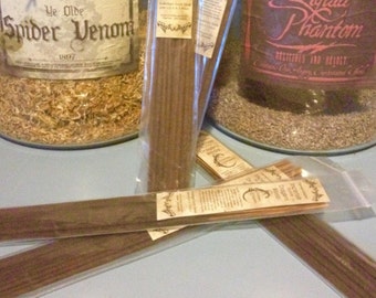 The Rose Parlor Incense - 20 Sticks - Hand Dipped, Strongly Soaked Heavily Scented Stick Incense