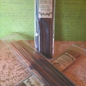 Holiday Hearth Incense 20 Sticks Hand Dipped, Strongly Soaked Heavily Scented Stick Incense image 5