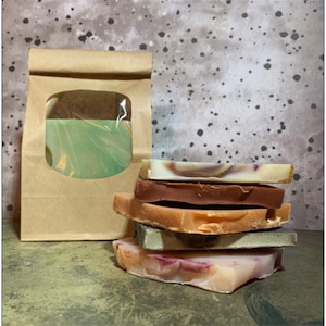 Soap Grab Bag 5 Pack of Randomly Selected Handmade Soap Samples Bild 1