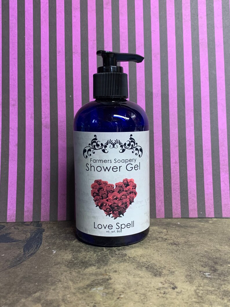 Love Spell Shower Gel Liquid Soap Body Wash Bubble Bath Etsy