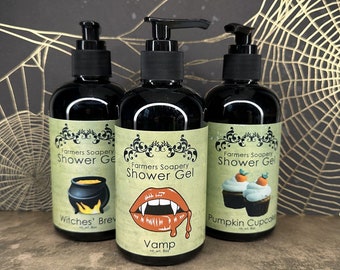 Coconut Lime Shower Gel, Body Wash, Liquid Soap, or Bubble Bath - 8oz
