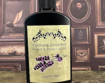 Lavender Hand & Body Lotion 4oz Moisturizing Scented Moisturizing Lotion for Dry Skin on Face, Body, Hands