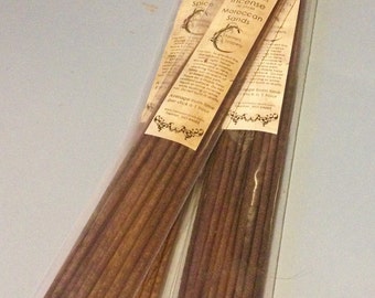 Pumpkin Spice Incense - 20 Sticks - Hand Dipped, Strongly Soaked Heavily Scented Stick Incense