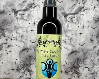 Summer Moon Scented 4oz Body Spray Body Spritz Fragrance Hair Conditioner Spray Perfume Scented Body Mist
