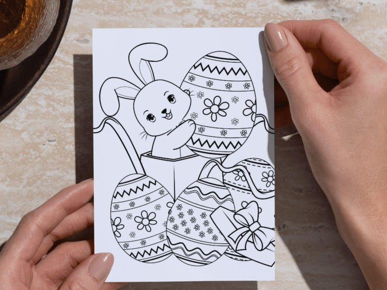 17 Easter Coloring Pages for Kids – Printable Activity Sheets | Bunny ...