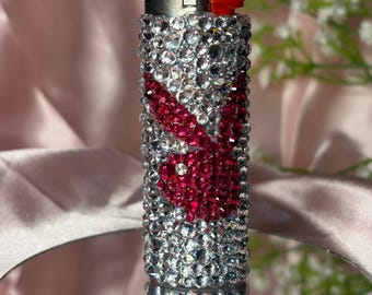 Encendedor con pedrería / Encendedor personalizado brillante / Lindo regalo Y2K para ella / Recargable / Encendedor personalizado / Playboy