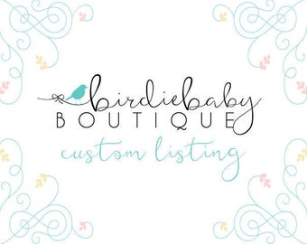 Custom listing for Brenda