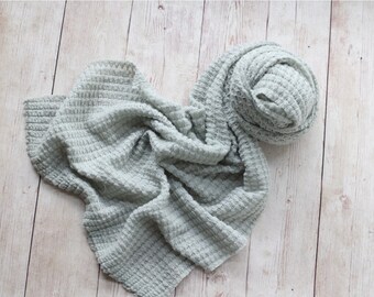 benjamin collection stretch fabric posing wrap in seafoam sage mint