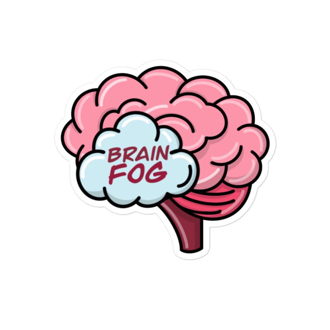 Brain Fog Bubble-free Stickers 2 - Etsy