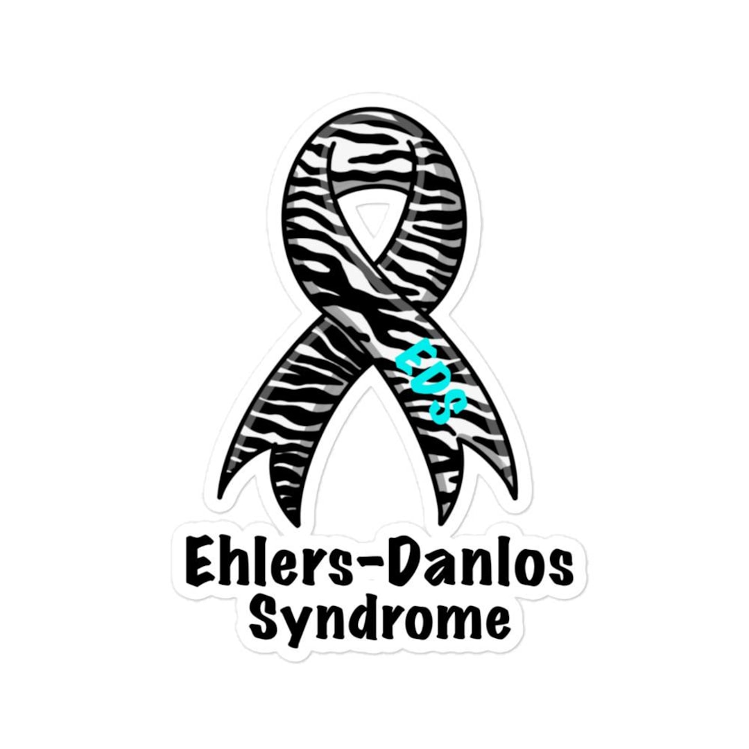 Ehlers-danlos Syndrome Ribbon Bubble-free Stickers - Etsy