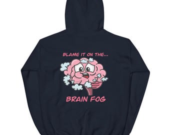 Sudadera unisex con capucha Brain Fog