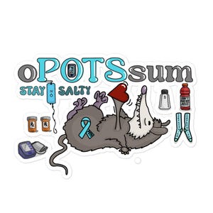 POTS Bubble-free stickers oPOTSsum