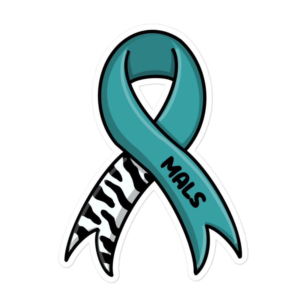 MALS Vascular Compression Awareness Ribbon Bubble-free Stickers - Etsy