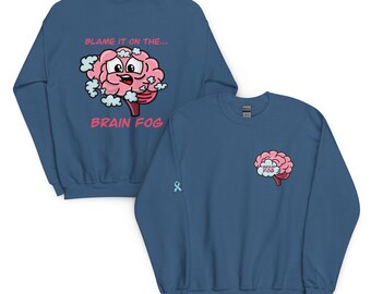 Sudadera unisex con niebla mental