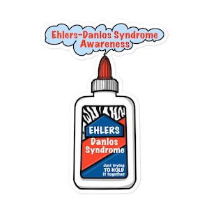 Ehlers-Danlos Syndrome Bubble-free stickers