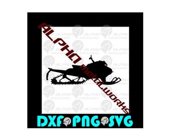 Ski-doo SVG, Ski-doo dxf, silueta de Ski-doo