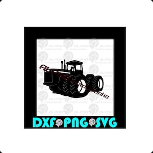 John Deere 9400 DXF and SVG Files, John Deere four wheel drive Svg- Dxf, Laser CNC Plasma Waterjet, John Deere tractor silhouette