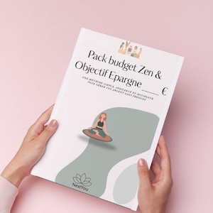 Pack Budget Zen à imprimer – プランナー財務担当者 & Objectif Épargne (PDF ミニリスト)