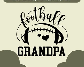 Football Grandpa,  Grandpa svg, Football svg, Football Grandpa Life svg, Grandpa, Football Designs, Cheer Grandpa svg, Football Grandpa svg