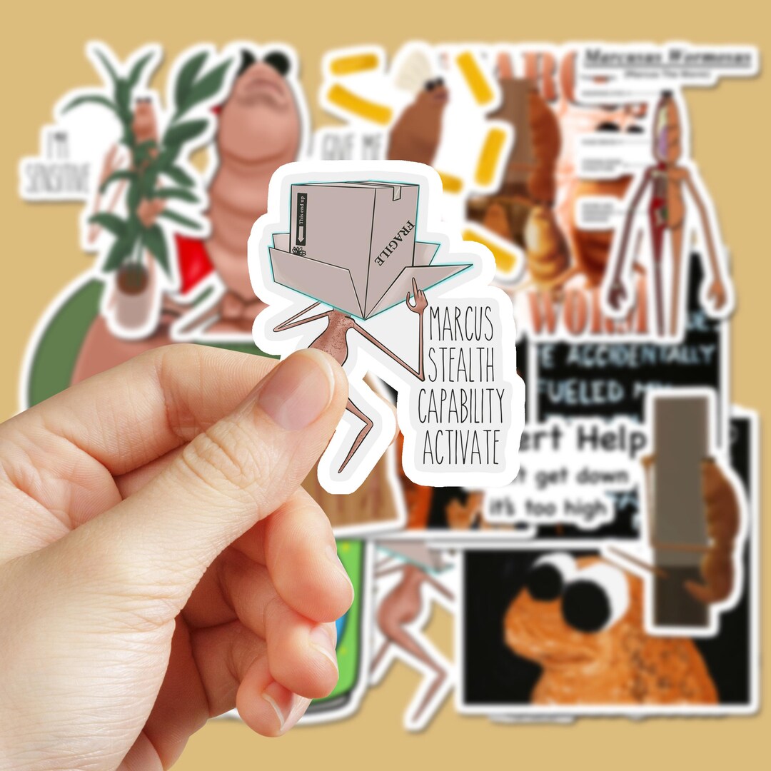 Christmas Gift Sticker Packs, Jimbo James, Marcus the Worm Vrchat ...