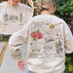 Powerless Bookish Sweatshirt For Fan, Kai Azer I Love You TShirt, Fearless Fan Shirt, Gift for Bookworms, Romantic Quotes