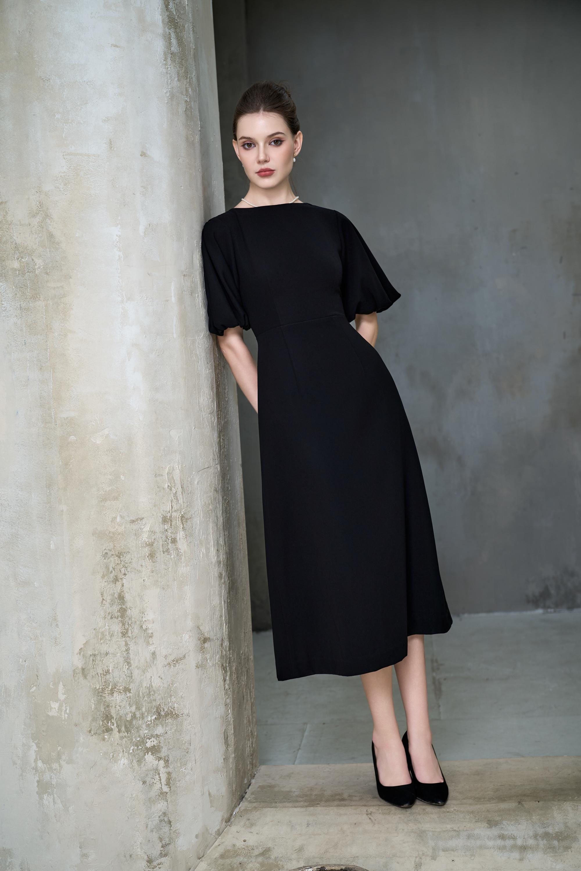 black dresses to wear to funeral Dress Women formal and elegant casual