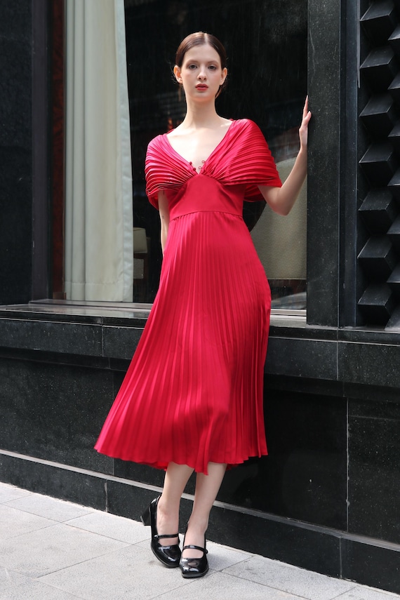 short pink bridesmaid dresses V-Neck Elegant Pleats Bowknot Sleeveless Chiffon perfect for summer and imgupdate_20230107 Something Chic: 24 Blue Production Time:20 Days
