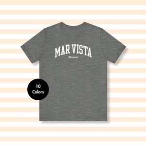 MAR VISTA | 100% Ring-Spun Cotton Jersey Tee