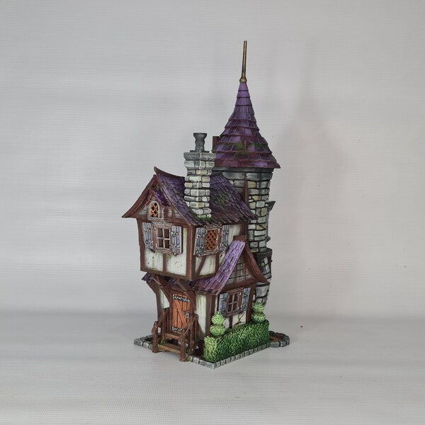 Peppermill Cottage - 28mm - D&D - Medieval Terrain - 3DP4U