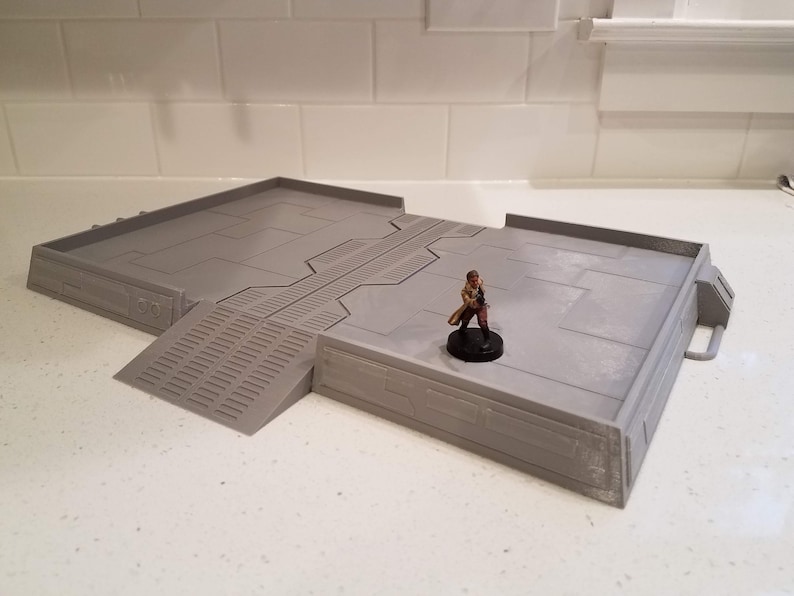 Star Wars Legion Terrain 3D Printed Landing Pad Etsy