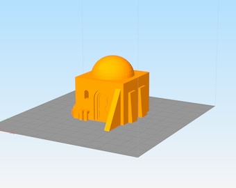 Star Wars Legion Terrain - File STL digitale - Small Desert House