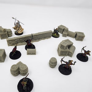 Scatter Terrain, Kingdom of Saxonia - Rohan Inspired - MESBG