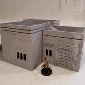 Star Wars Legion Terrain - 3D Printed Medium Urban house