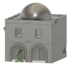 Star Wars Legion Terrain - Digital STL File - Two Story Desert House