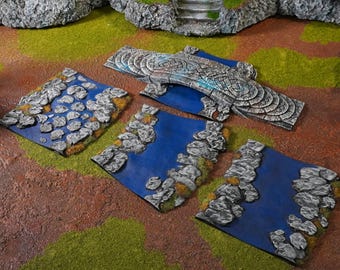 River Sections, Kingdom of Noldareth - MESBG - Conquest Creations