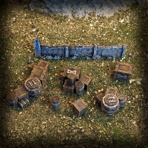 Scatter Terrain, Kingdom of Durak Deep - MESBG