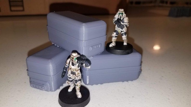 Star Wars Legion Terrain 3x Large Crates