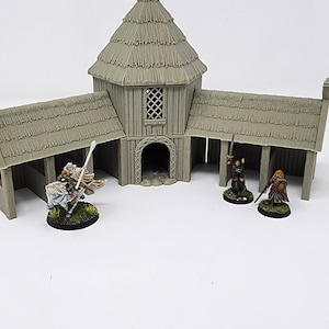 Stables, Kingdom of Saxonia - Rohan Inspired - MESBG - Etsy